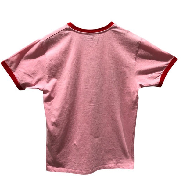 グッチ GUCCI ×adidasロゴプリント半袖Tシャツ 702612 コットン メンズ 半袖Ｔシャツ