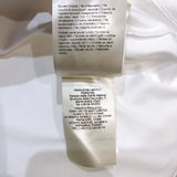 フェンディ FENDI ×FRAGMENT フロントロゴ半袖Tシャツ　2023 FY1144 ホワイト コットン メンズ 半袖Ｔシャツ