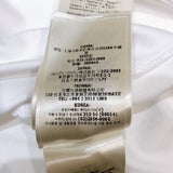 フェンディ FENDI ×FRAGMENT フロントロゴ半袖Tシャツ　2023 FY1144 ホワイト コットン メンズ 半袖Ｔシャツ