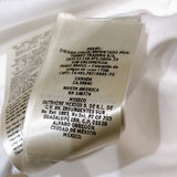フェンディ FENDI ×FRAGMENT フロントロゴ半袖Tシャツ　2023 FY1144 ホワイト コットン メンズ 半袖Ｔシャツ