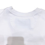 フェンディ FENDI ×FRAGMENT フロントロゴ半袖Tシャツ　2023 FY1144 ホワイト コットン メンズ 半袖Ｔシャツ