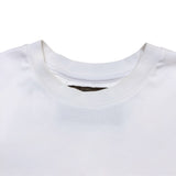 フェンディ FENDI ×FRAGMENT フロントロゴ半袖Tシャツ　2023 FY1144 ホワイト コットン メンズ 半袖Ｔシャツ