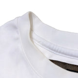 フェンディ FENDI ×FRAGMENT フロントロゴ半袖Tシャツ　2023 FY1144 ホワイト コットン メンズ 半袖Ｔシャツ