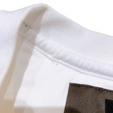 フェンディ FENDI ×FRAGMENT フロントロゴ半袖Tシャツ　2023 FY1144 ホワイト コットン メンズ 半袖Ｔシャツ