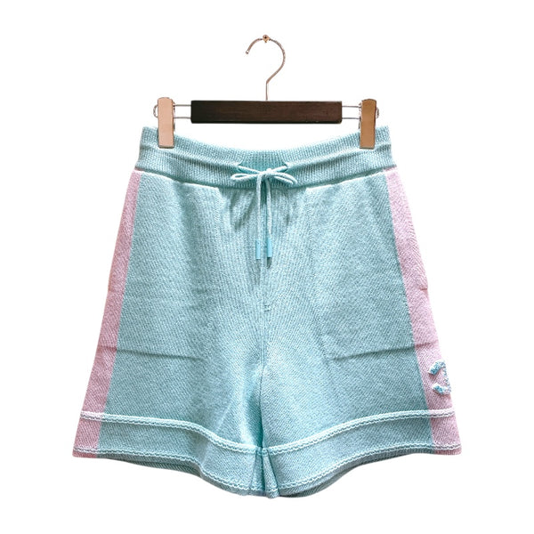 シャネル コットン　ショートパンツ 36 白 シャネル コットン ショートパンツ 36 白