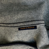 ルイ・ヴィトン LOUIS VUITTON モノグラム総柄デニムジャケット 18AW HFA01W ネイビー コットン メンズ デニムジャケット