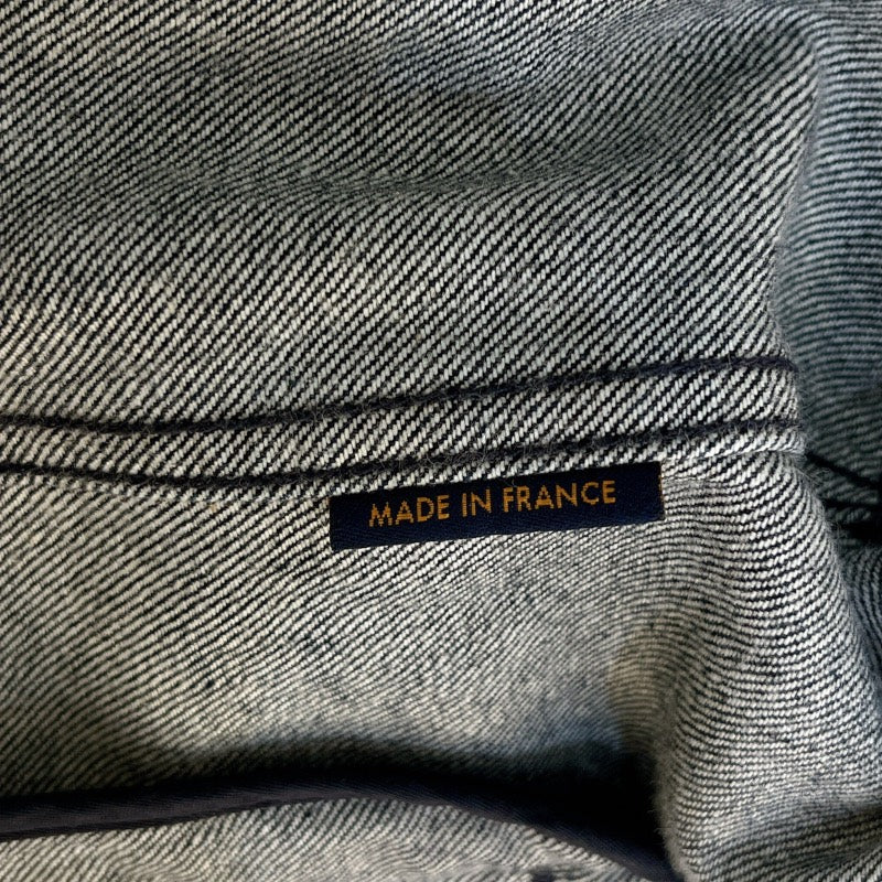 ルイ・ヴィトン LOUIS VUITTON モノグラム総柄デニムジャケット 18AW HFA01W ネイビー コットン メンズ デニムジャケット