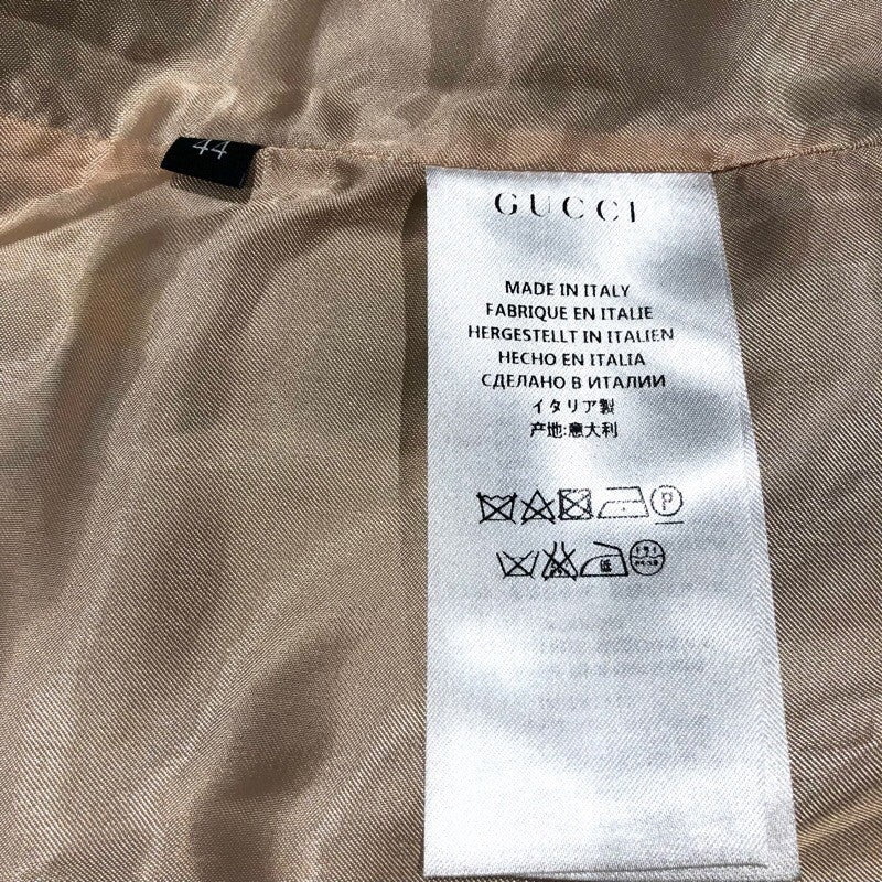グッチ GUCCI ボタニカル柄ナイロンパーカー 407636 グリーン ナイロン レディース ナイロンジャケット