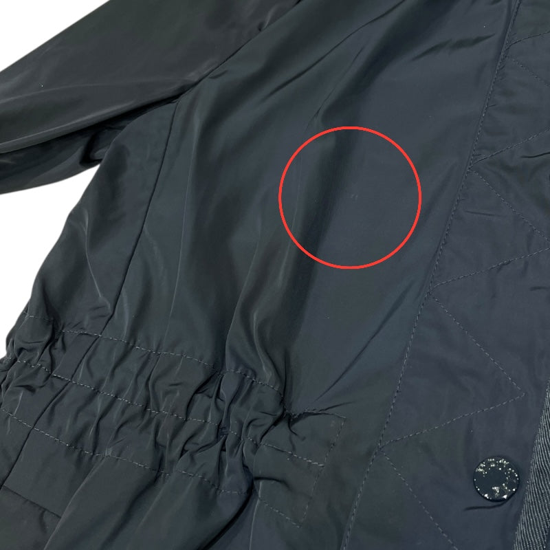 モンクレール MONCLER LEBRIS スプリングコート 1C733 ネイビー ナイロン レディース その他アウター