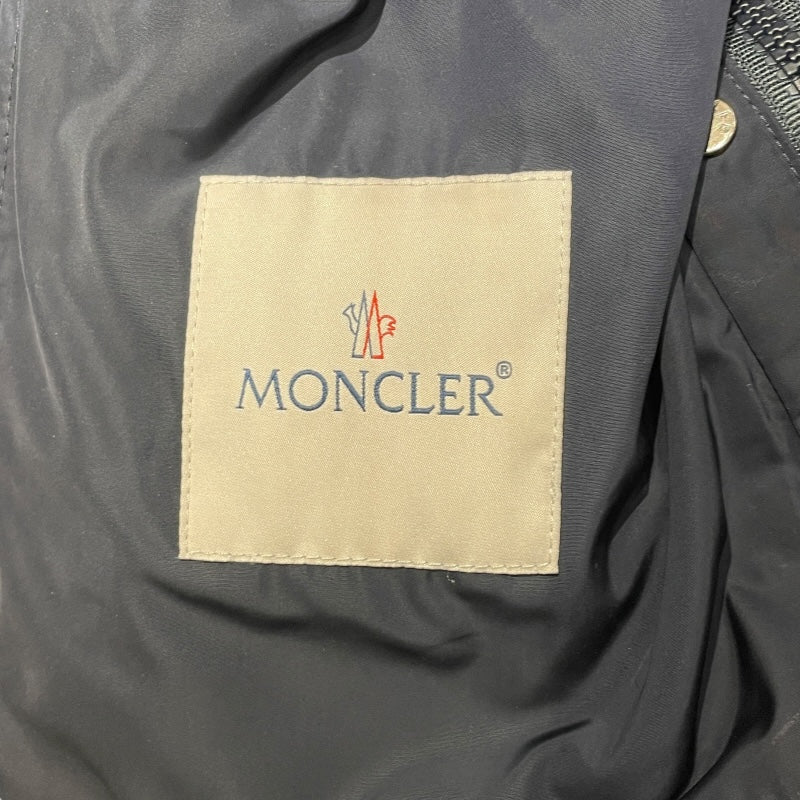 モンクレール MONCLER LEBRIS スプリングコート 1C733 ネイビー ナイロン レディース その他アウター