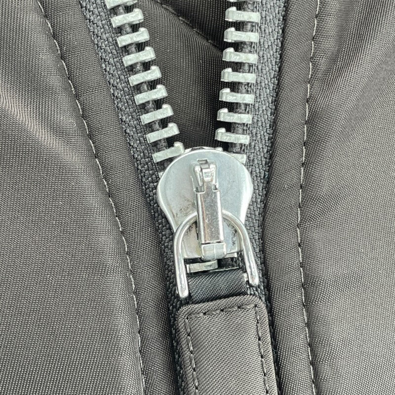 プラダ PRADA RE－NYLON　ニットボンバージャケット SGB895 ブラウン ナイロン メンズ ブルゾン