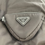 プラダ PRADA RE－NYLON　ニットボンバージャケット SGB895 ブラウン ナイロン メンズ ブルゾン