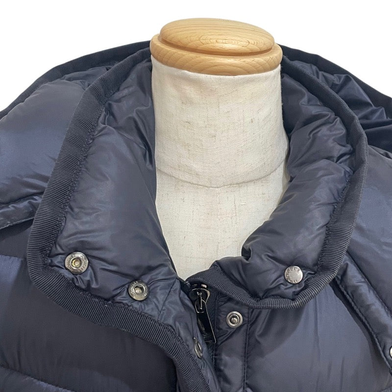 モンクレール MONCLER HERMINE ロングダウンコート 320934933905 53048 ネイビー ナイロン100% レディース ダウンジャケット