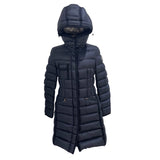 モンクレール MONCLER HERMINE ロングダウンコート 320934933905 53048 ネイビー ナイロン100% レディース ダウンジャケット