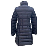モンクレール MONCLER HERMINE ロングダウンコート 320934933905 53048 ネイビー ナイロン100% レディース ダウンジャケット