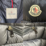 モンクレール MONCLER HERMINE ロングダウンコート 320934933905 53048 ネイビー ナイロン100% レディース ダウンジャケット