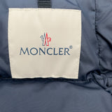 モンクレール MONCLER HIRONDELLE ファー付ロングダウンコート E20934934520 54155 ネイビー ナイロン ダウン レディース ダウンジャケット