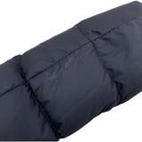 モンクレール MONCLER HIRONDELLE ファー付ロングダウンコート E20934934520 54155 ネイビー ナイロン ダウン レディース ダウンジャケット