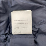 モンクレール MONCLER HIRONDELLE ファー付ロングダウンコート E20934934520 54155 ネイビー ナイロン ダウン レディース ダウンジャケット