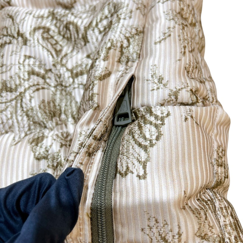 モンクレール MONCLER MONCLER ×GEUNIUS RABEH ダウンベスト 2022年AW カーキ ポリエステル メンズ ダウンベスト