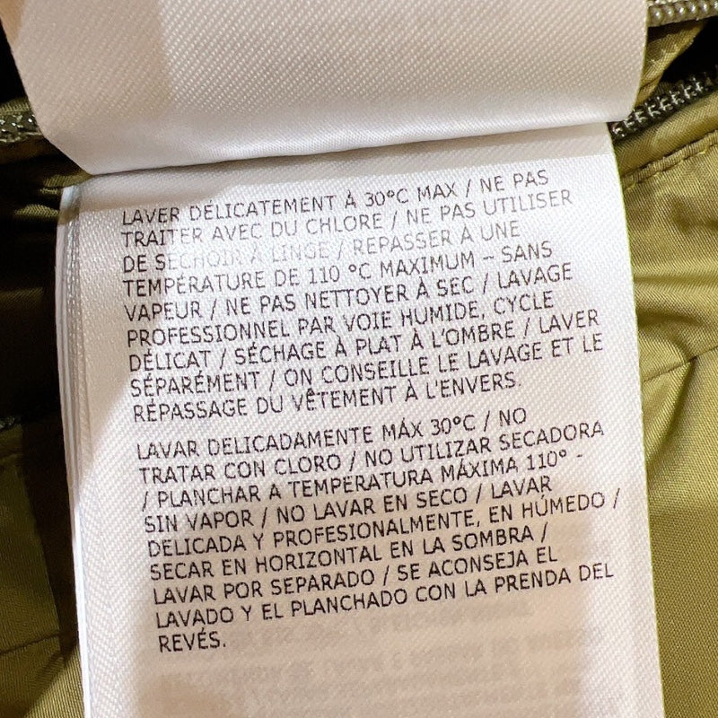 モンクレール MONCLER MONCLER ×GEUNIUS RABEH ダウンベスト 2022年AW カーキ ポリエステル メンズ ダウンベスト