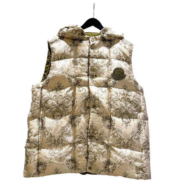 モンクレール MONCLER MONCLER ×GEUNIUS RABEH ダウンベスト 2022年AW カーキ ポリエステル メンズ ダウンベスト