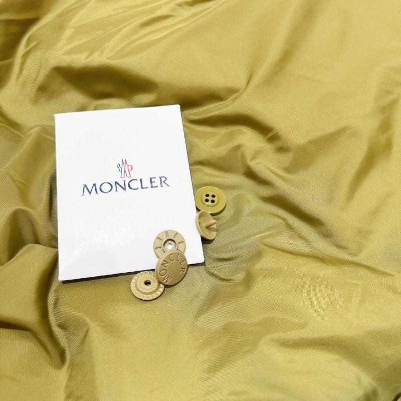 モンクレール MONCLER MONCLER ×GEUNIUS RABEH ダウンベスト 2022年AW カーキ ポリエステル メンズ ダウンベスト