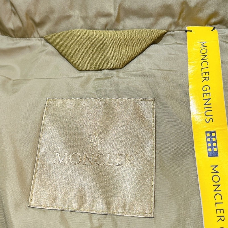 モンクレール MONCLER MONCLER ×GEUNIUS RABEH ダウンベスト 2022年AW カーキ ポリエステル メンズ ダウンベスト