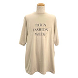 バレンシアガ BALENCIAGA PARIS FASHION WEEK グレー コットン メンズ 半袖Ｔシャツ