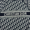 クリスチャン・ディオール Christian Dior オブリーク総柄リバーシブルニットセーター ネイビー レディース セーター