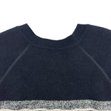 クリスチャン・ディオール Christian Dior オブリーク総柄リバーシブルニットセーター ネイビー レディース セーター