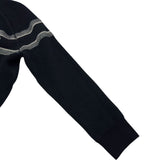 クリスチャン・ディオール Christian Dior オブリーク総柄リバーシブルニットセーター ネイビー レディース セーター