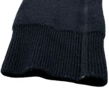 クリスチャン・ディオール Christian Dior オブリーク総柄リバーシブルニットセーター ネイビー レディース セーター