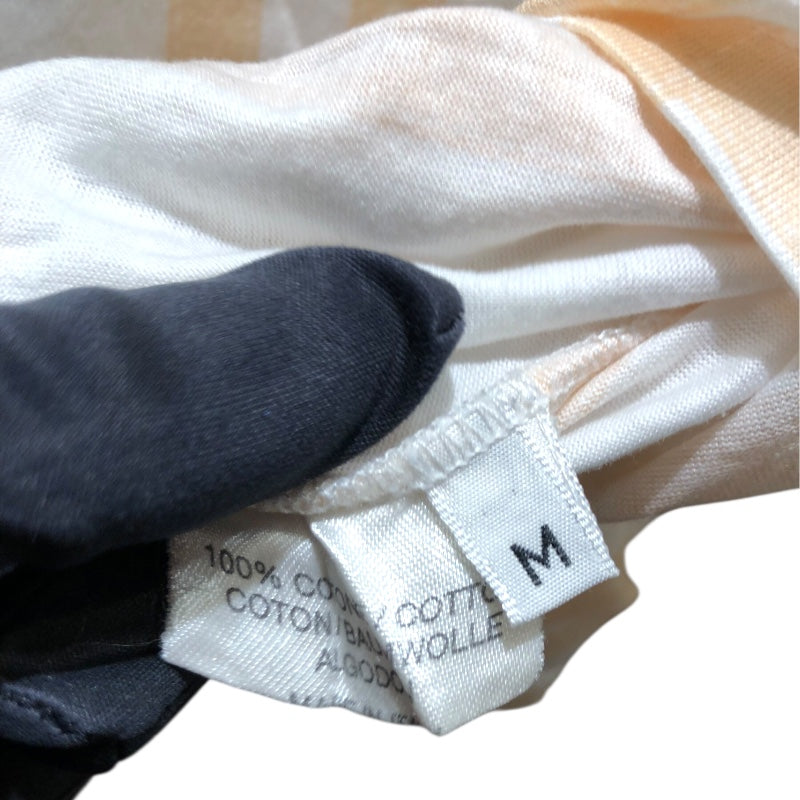 エルメス HERMES ボルデュック総柄プリントTシャツ ホワイト コットン コットン 半袖シャツ レディース 中古 エルメス HERMES ボルデュック総柄プリントTシャツ ホワイト