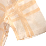 エルメス HERMES ボルデュック総柄プリントTシャツ ホワイト コットン コットン レディース 半袖シャツ