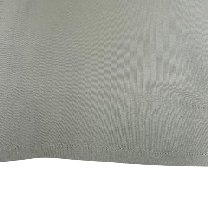 モンクレール MONCLER ロゴ刺〓Tシャツ 8C000 ナッツベージュ コットン コットン 半袖Ｔシャツ レディース 中古 モンクレール MONCLER ロゴ刺繡Tシャツ 8C000 ナッツベージュ