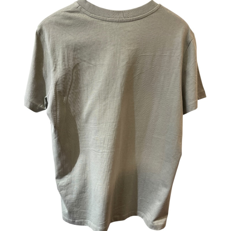 モンクレール MONCLER ロゴ刺〓Tシャツ 8C000 ナッツベージュ コットン コットン 半袖Ｔシャツ レディース 中古 モンクレール MONCLER ロゴ刺繡Tシャツ 8C000 ナッツベージュ
