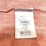 クリスチャン・ディオール Christian Dior オブリーク総柄テリーコットンTシャツ 113J692A0614 ベージュピンク コットン メンズ 半袖Ｔシャツ