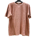 クリスチャン・ディオール Christian Dior オブリーク総柄テリーコットンTシャツ 113J692A0614 ベージュピンク コットン メンズ 半袖Ｔシャツ