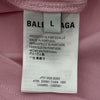バレンシアガ BALENCIAGA プリントTシャツ 620941 ピンク コットン メンズ 半袖Ｔシャツ