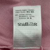 バレンシアガ BALENCIAGA プリントTシャツ 620941 ピンク コットン メンズ 半袖Ｔシャツ
