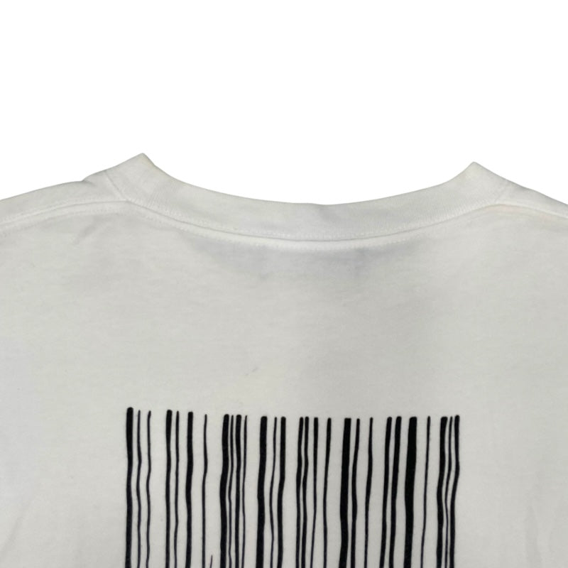 バレンシアガ BALENCIAGA ロゴプリントTシャツ 661715 ホワイト コットン メンズ 半袖Ｔシャツ