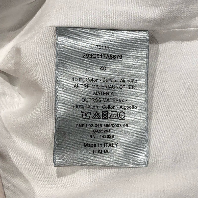 クリスチャン・ディオール Christian Dior フローラル総柄ショートスリーブシャツ 293C517A5679 ピンク コットン メンズ 半袖Ｔシャツ
