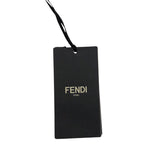 フェンディ FENDI ロゴ刺繍Tシャツ FX0936 シルク メンズ 半袖Ｔシャツ