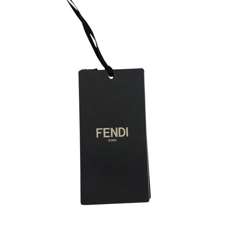 フェンディ FENDI ロゴ刺繍Tシャツ FX0936 シルク メンズ 半袖Ｔシャツ