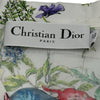 クリスチャン・ディオール Christian Dior フローラル総柄シルクシャツ 241V29A684 ホワイト シルク レディース 半袖シャツ