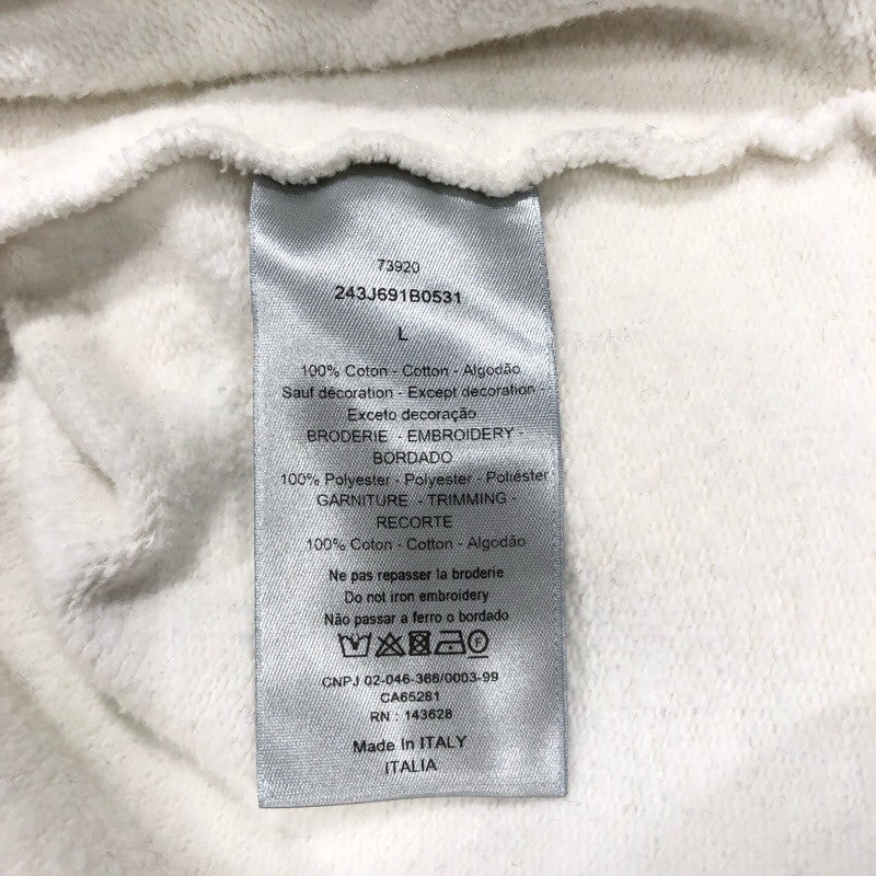 クリスチャン・ディオール Christian Dior ロゴ刺繡スウェットパーカー 243J691B0531 コットン メンズ パーカー