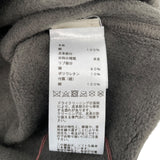 エルメス HERMES レザーパッチスウェットパーカー カーキ コットン メンズ パーカー