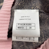 シャネル CHANEL ノーカラーニットカーディガン P71433 ピンク カシミヤ レディース カーディガン