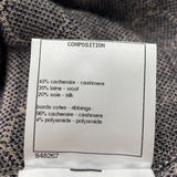 シャネル CHANEL ノーカラーニットカーディガン P71433 ピンク カシミヤ レディース カーディガン